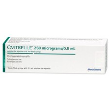 Ovitrelle 250 mcg Human Chorionic  Gonadotropin